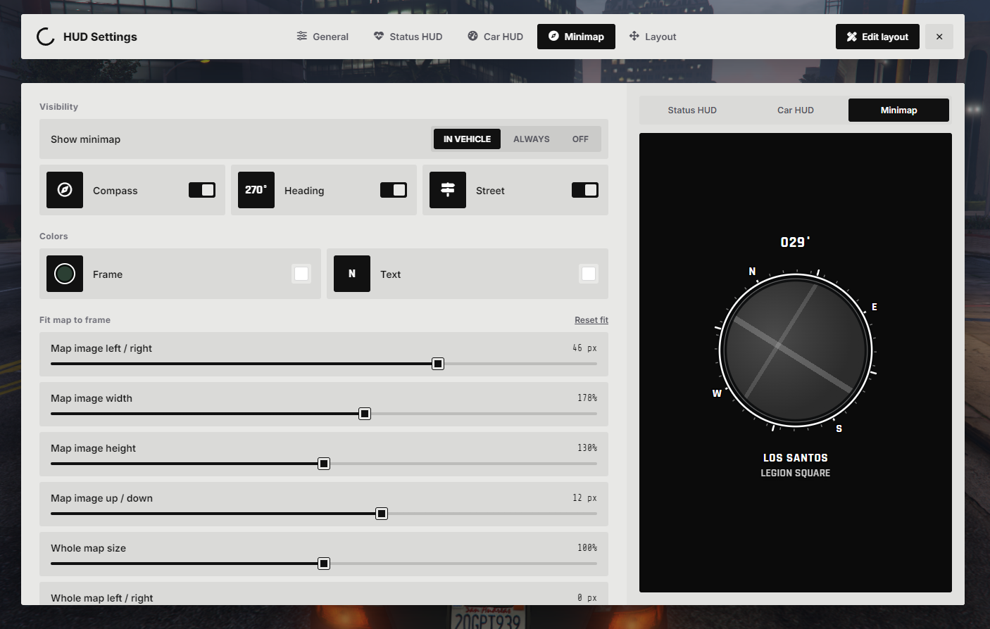 Hud InterFace