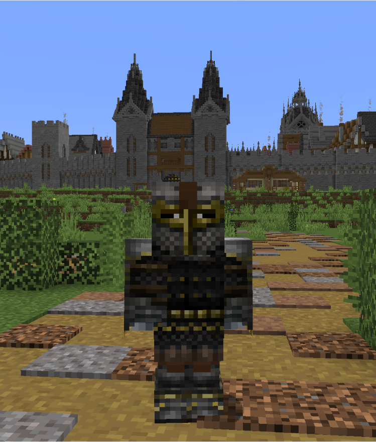 Dark Brigantine Plate Armour Set