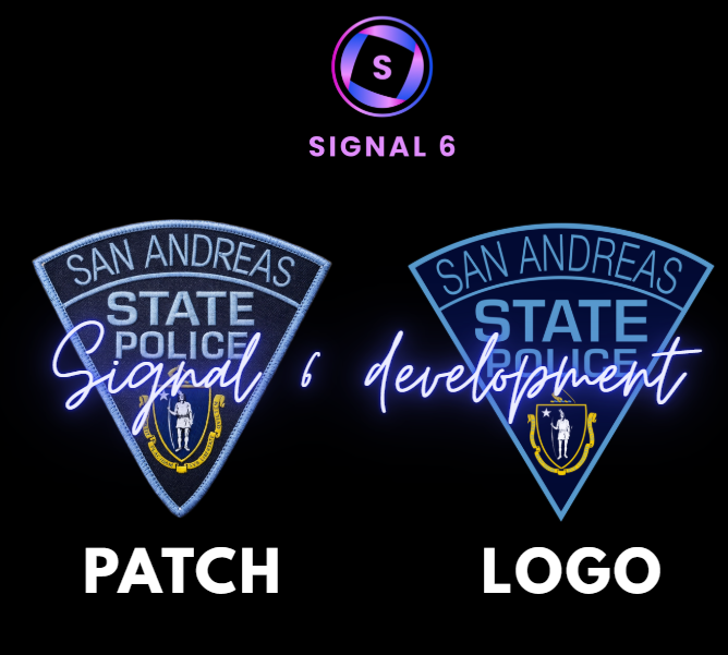 🚨 San Andreas State Patrol Patch & Logo Pack SASP