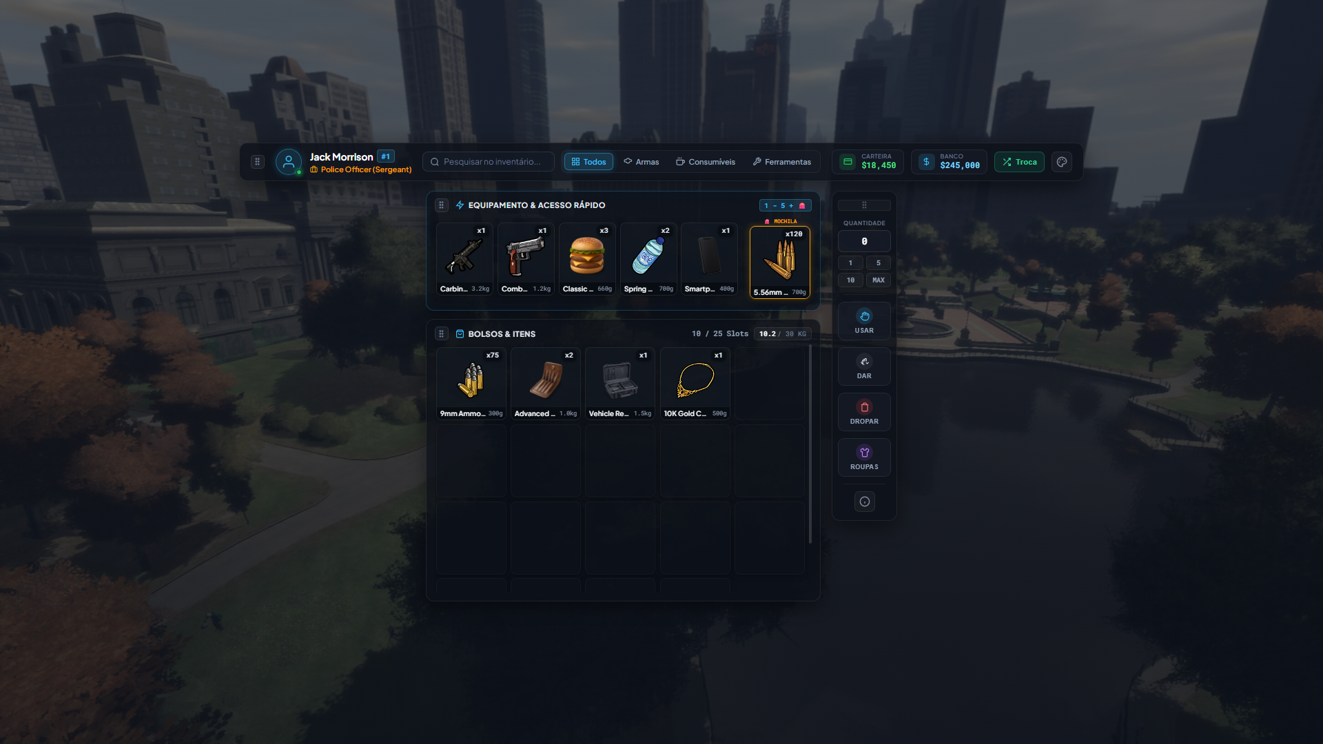 Ox Inventory Redesign