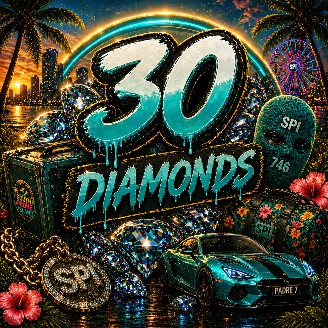 30 diamonds