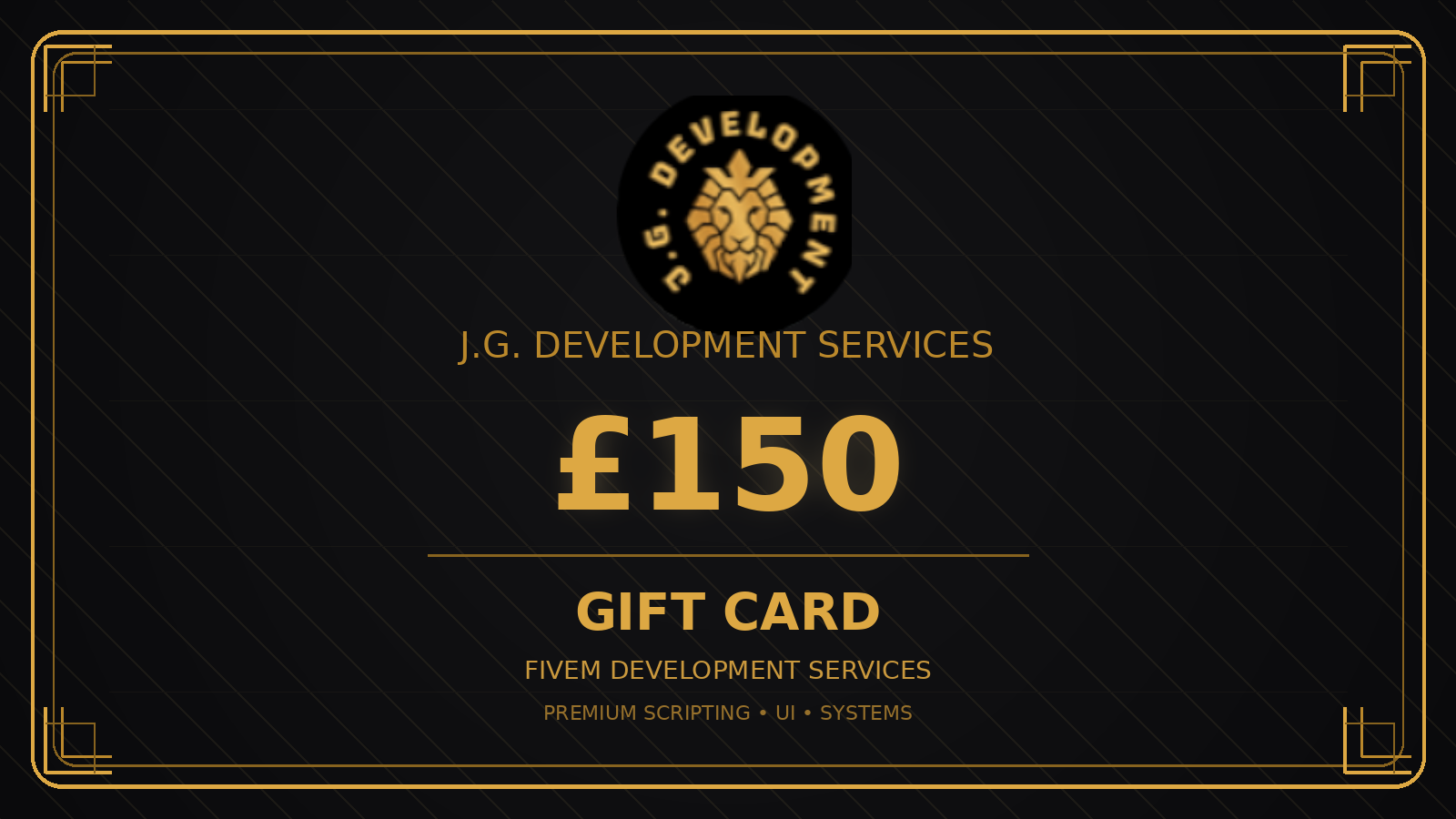 £150GBP Gift Card