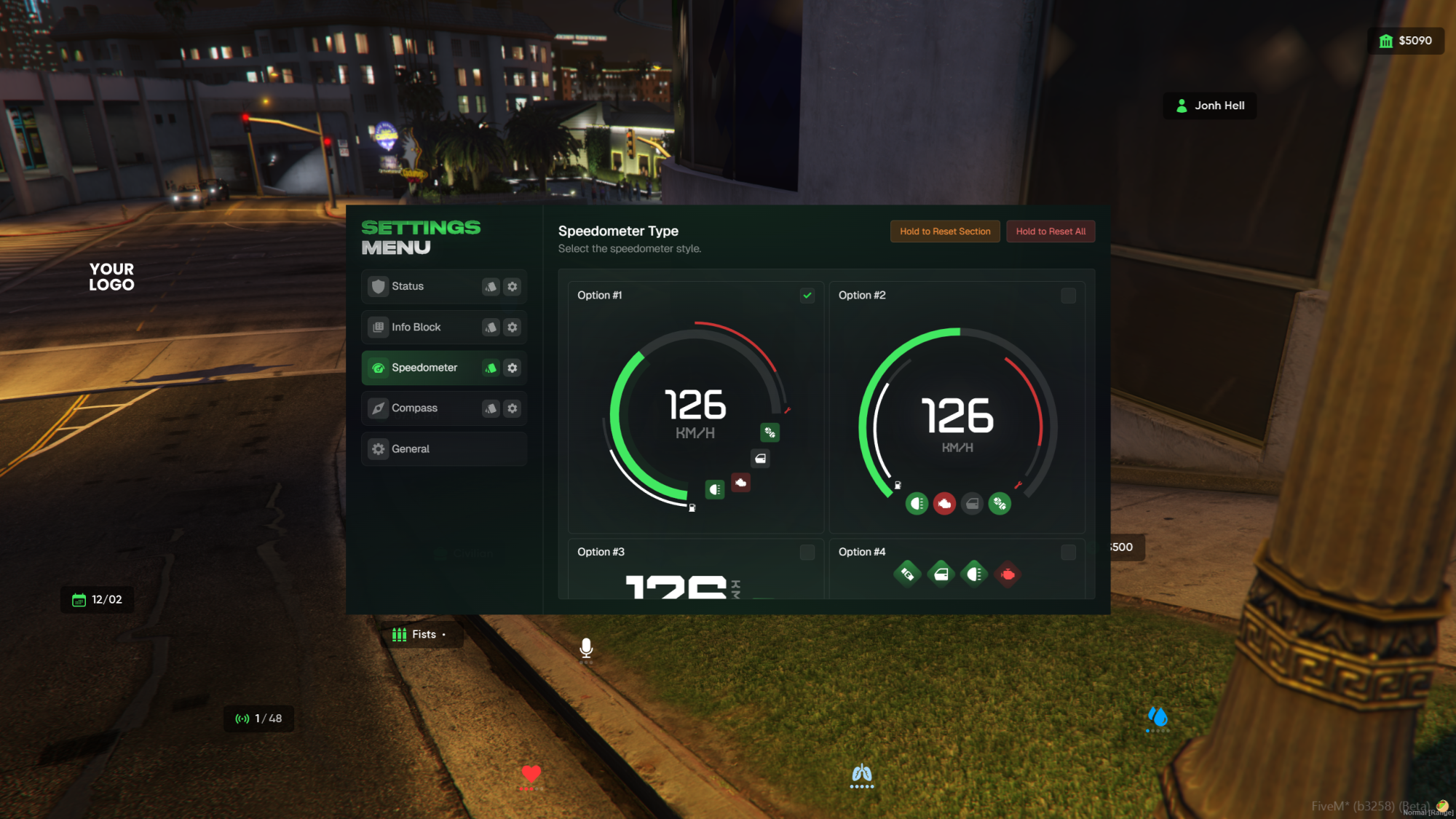 [Advanced Hud]ESX QBCORE QBOX {POPULAR ESCROW}