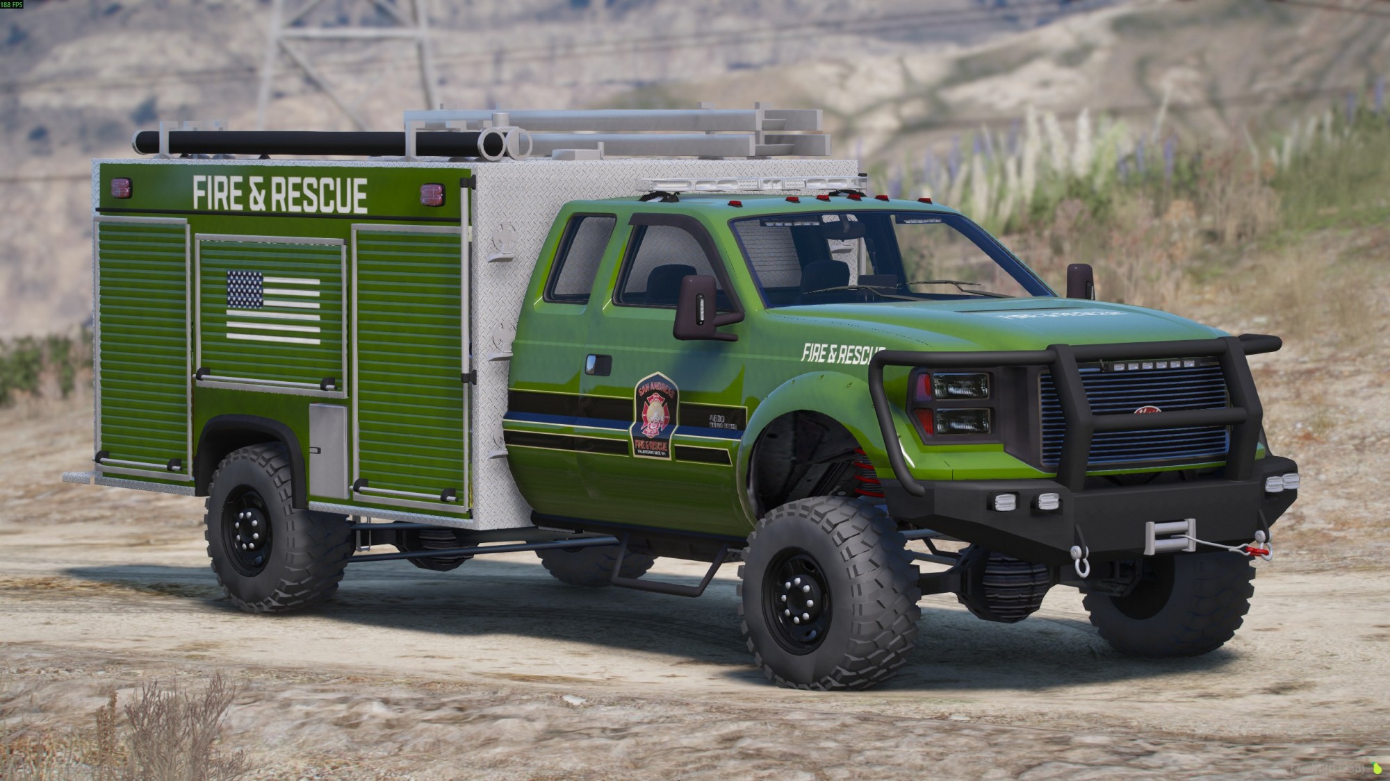 Vapid Sandking Utilty Truck