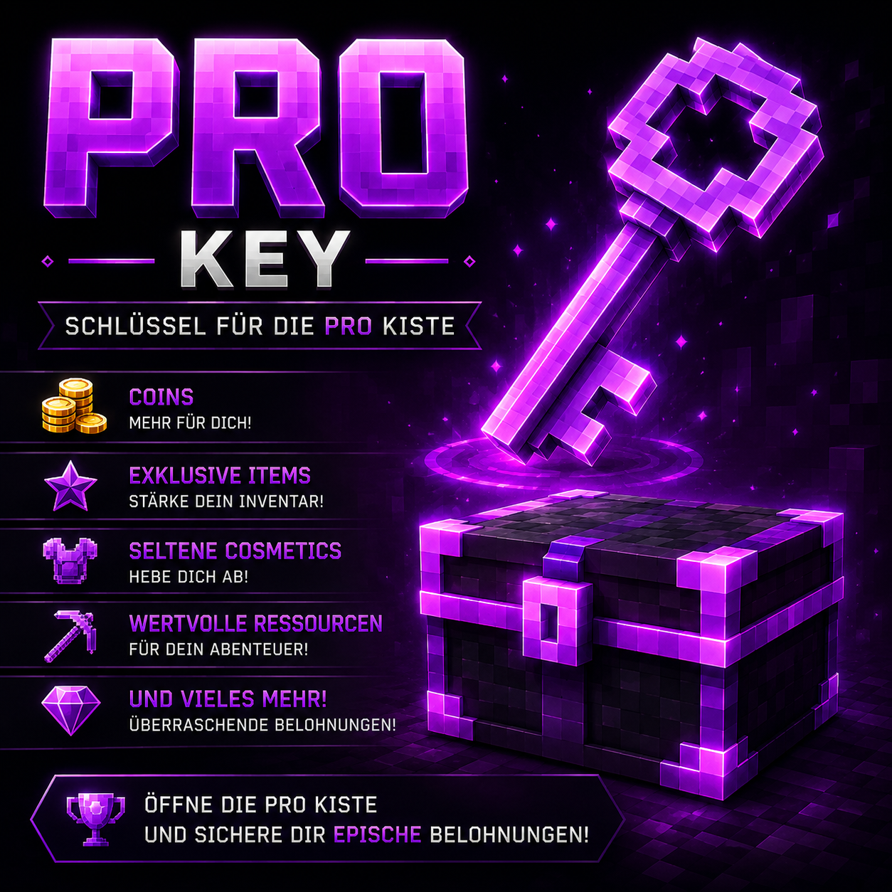 3 x Pro Keys