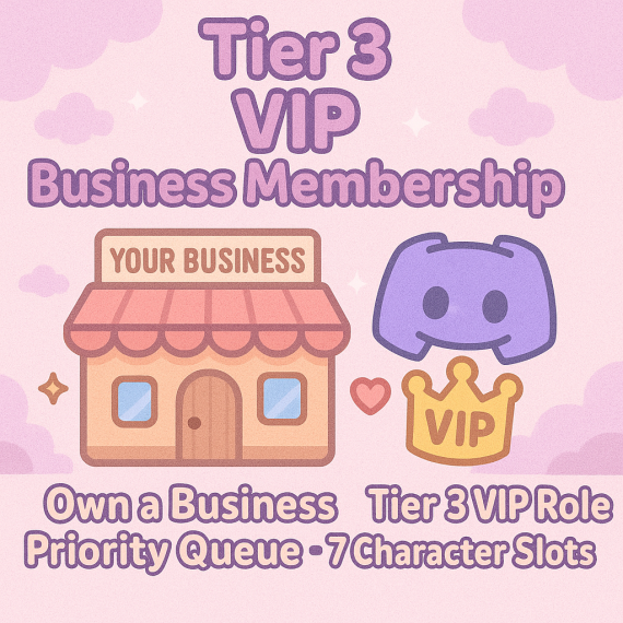 Tier 3 VIP Business Membership