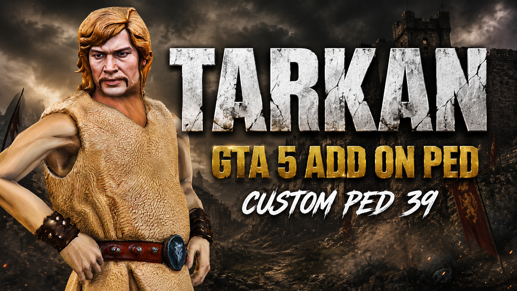 Yeşilçam - Tarkan | FiveM Custom Ped 39