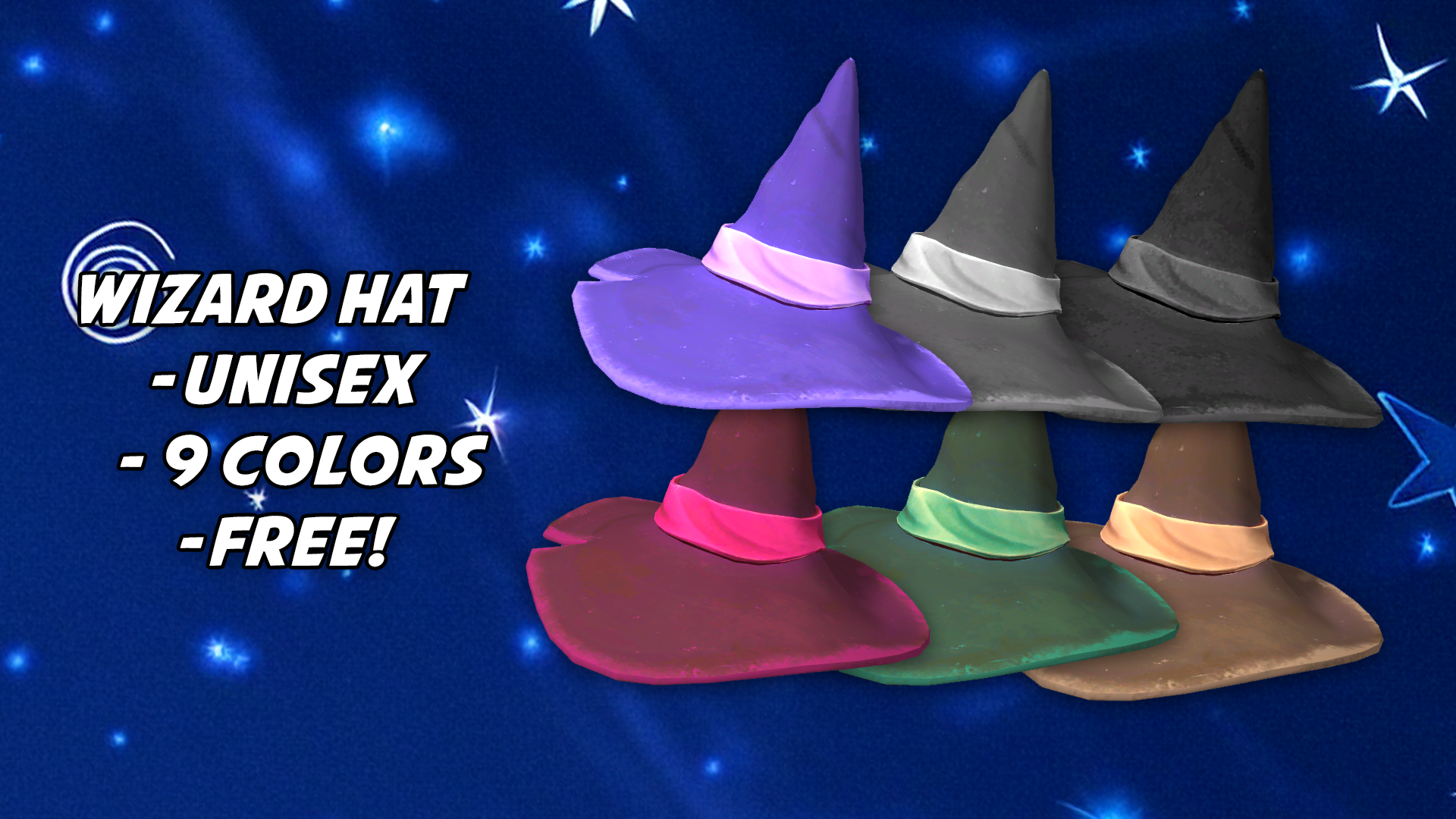 Unisex Wizard Hat