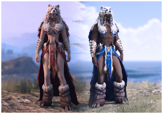 Wild Druid Set [M/F] - 12 Color Variations