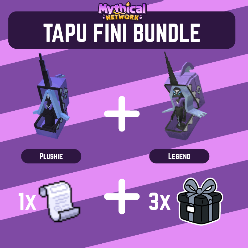 Tapu Fini Plushie Bundle