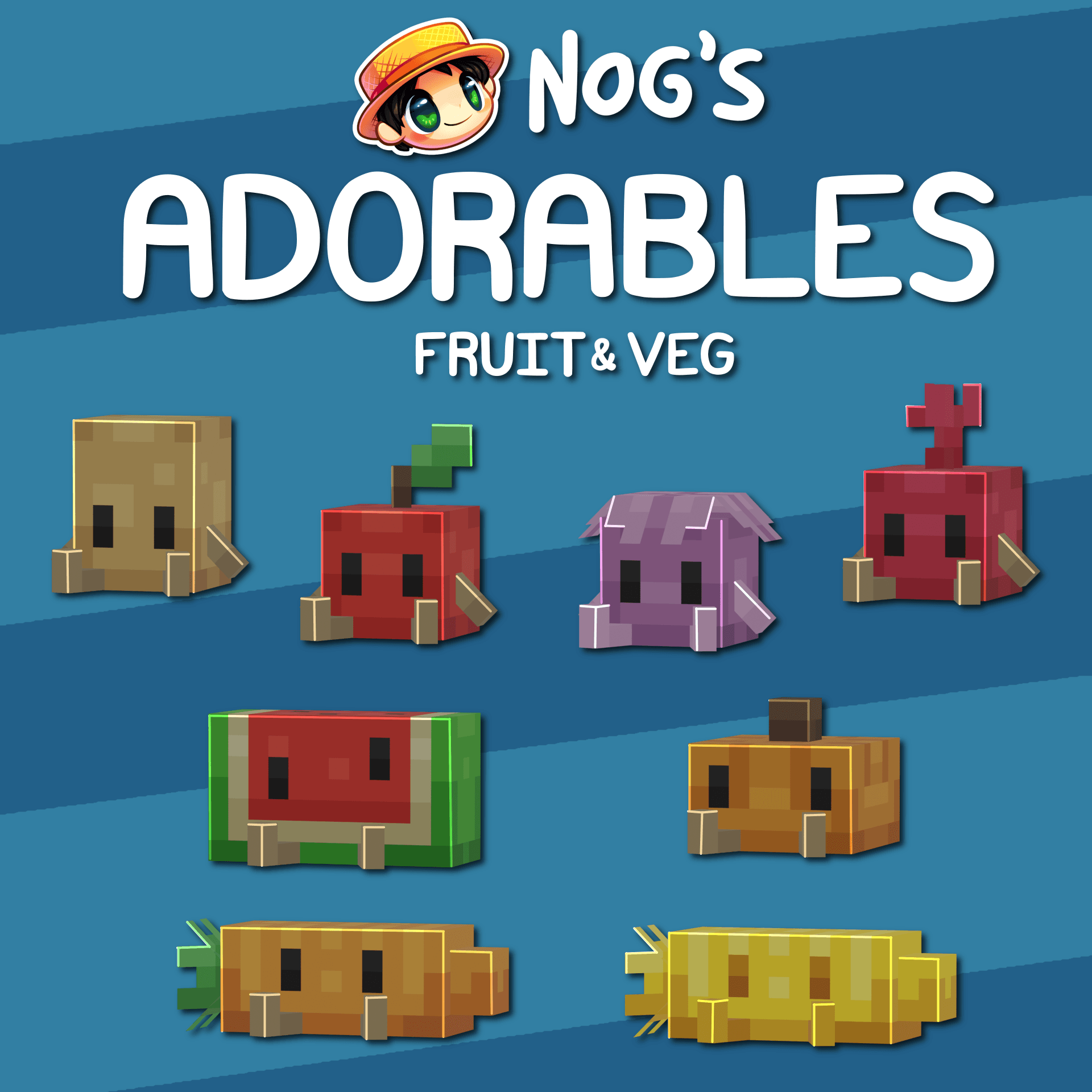 Random Adorable Fruit and Veg Plushie