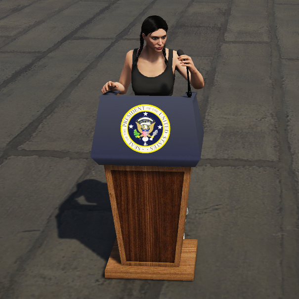 3x Lectern