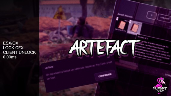 FLAMANT SHOP - [ESX/QB/OX] Artefact
