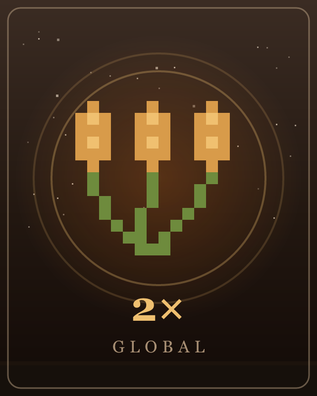 GLOBAL 2.5x Farming (45m)