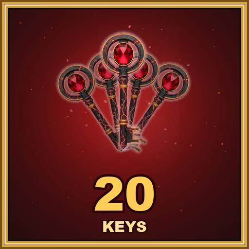 20 Keys (+8 Bonus Keys)