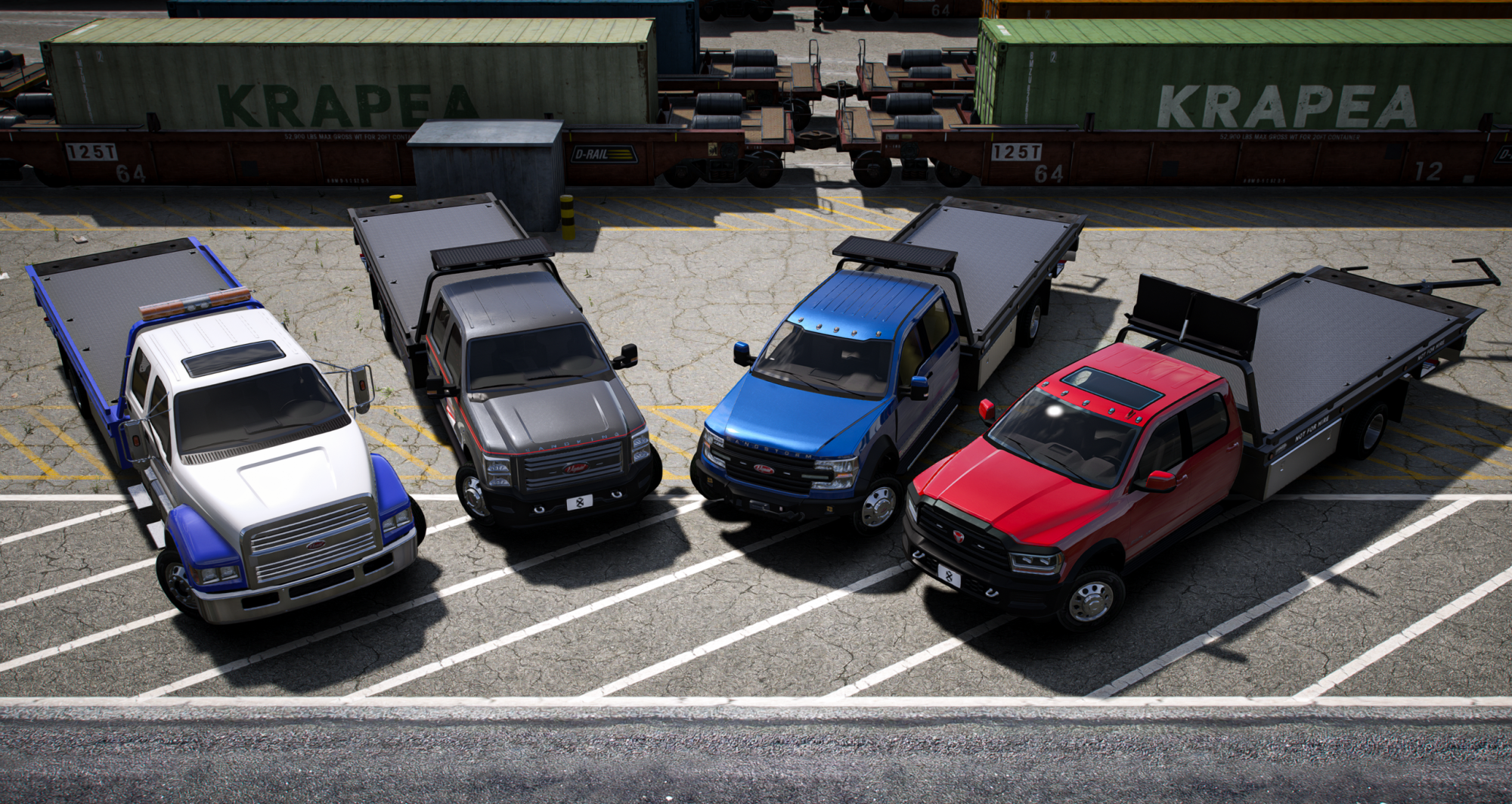 Rollback Tow Truck Bundle