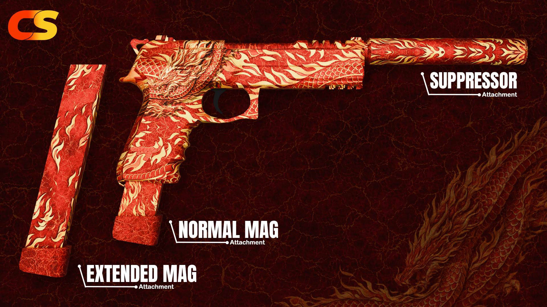 [HELLFIRE DRAGON ( PISTOL MK2 )] OX-INVENTORY { WEAPON}