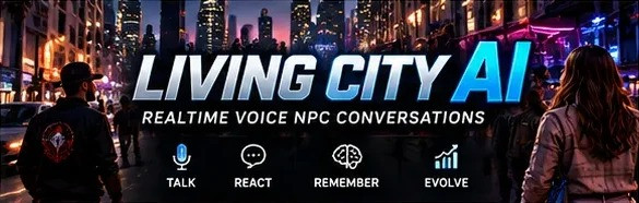 Living City AI — Realtime Voice NPC Conversations for FiveM (Qbox / QBCore)
