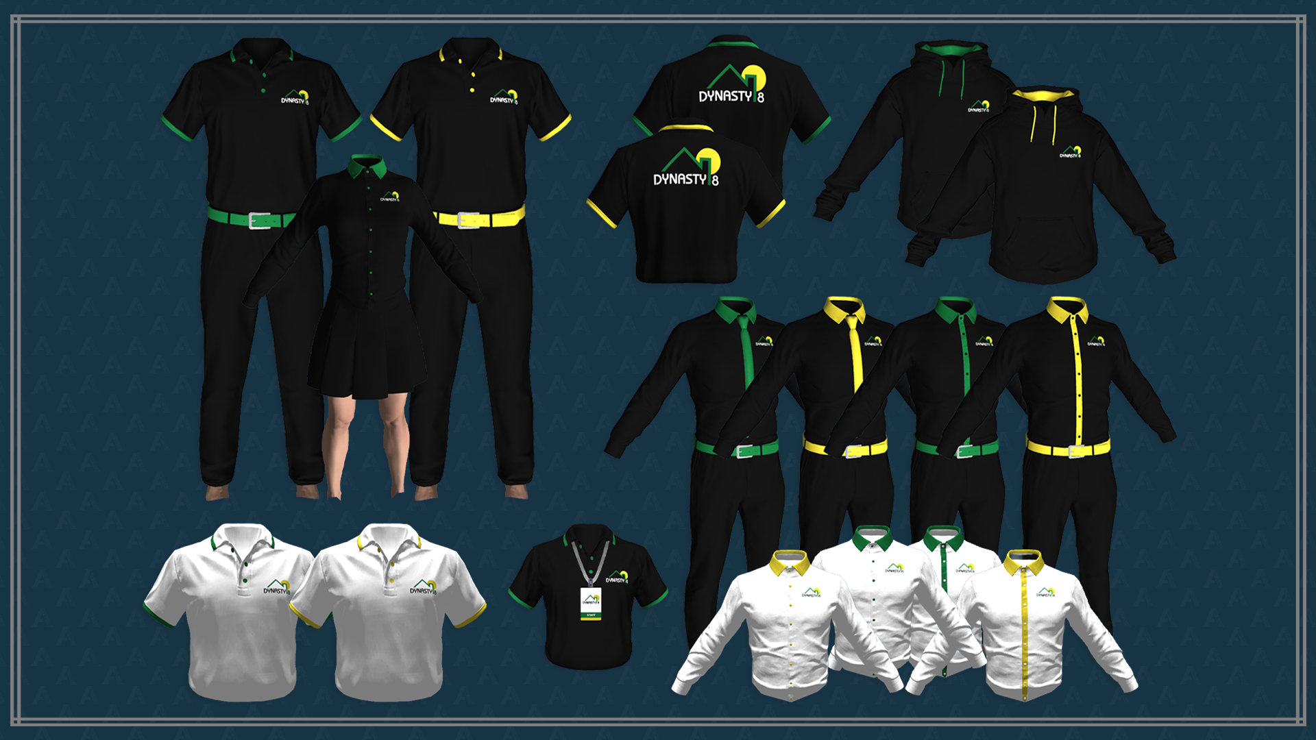 Dynasty8 Real Estate Clothing Pack