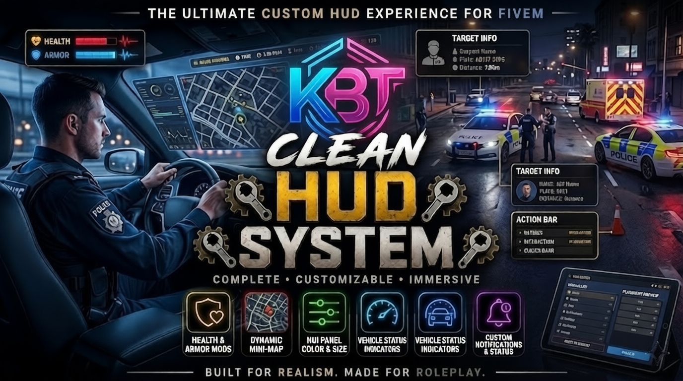 KBT Sleek HUD – Minimalist & Feature-Rich