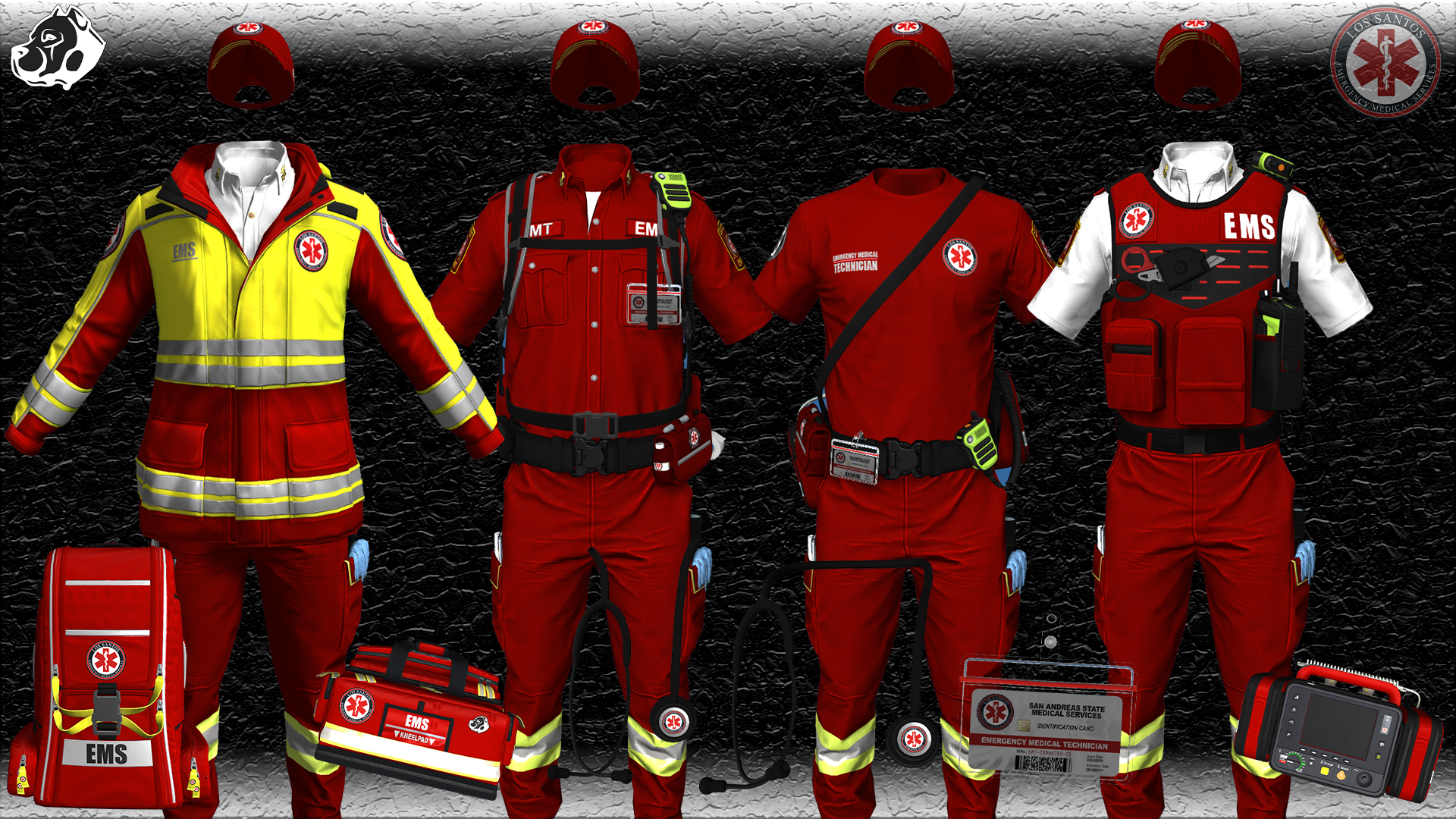 EMS Uniform Mega Bundle 2 | FiveM Clothing