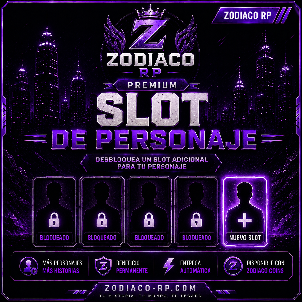 👤 Slot de Personaje