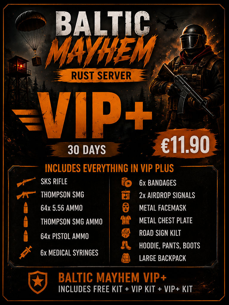 Baltic Mayhem VIP+ | 30 Days