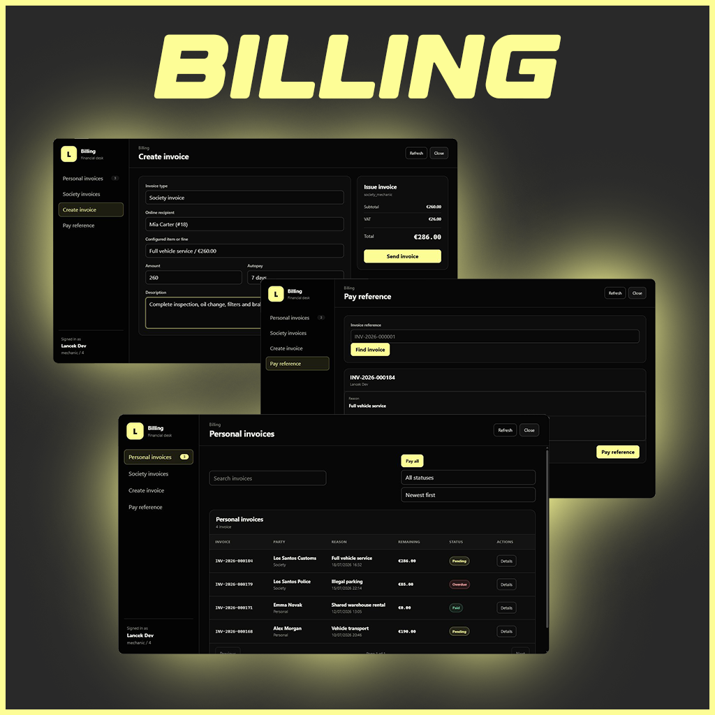 LCK Billing