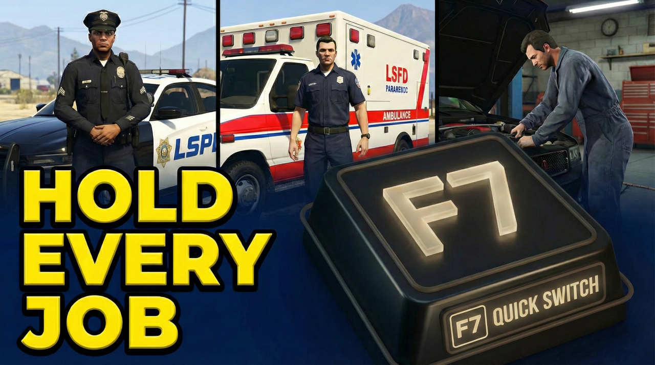 LMX MultiJob Pro — MultiJob + Boss Suite + Shifts + Attendance + Inbox — FiveM Script