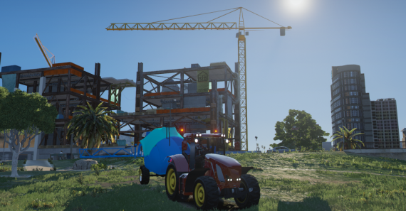 Tractor + Farm Sprayer [BUNDLE]