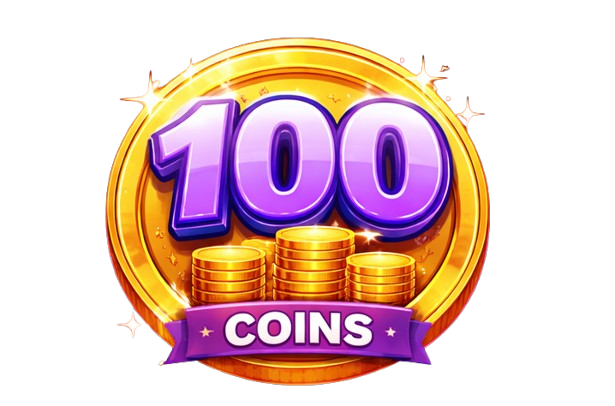 100 coins