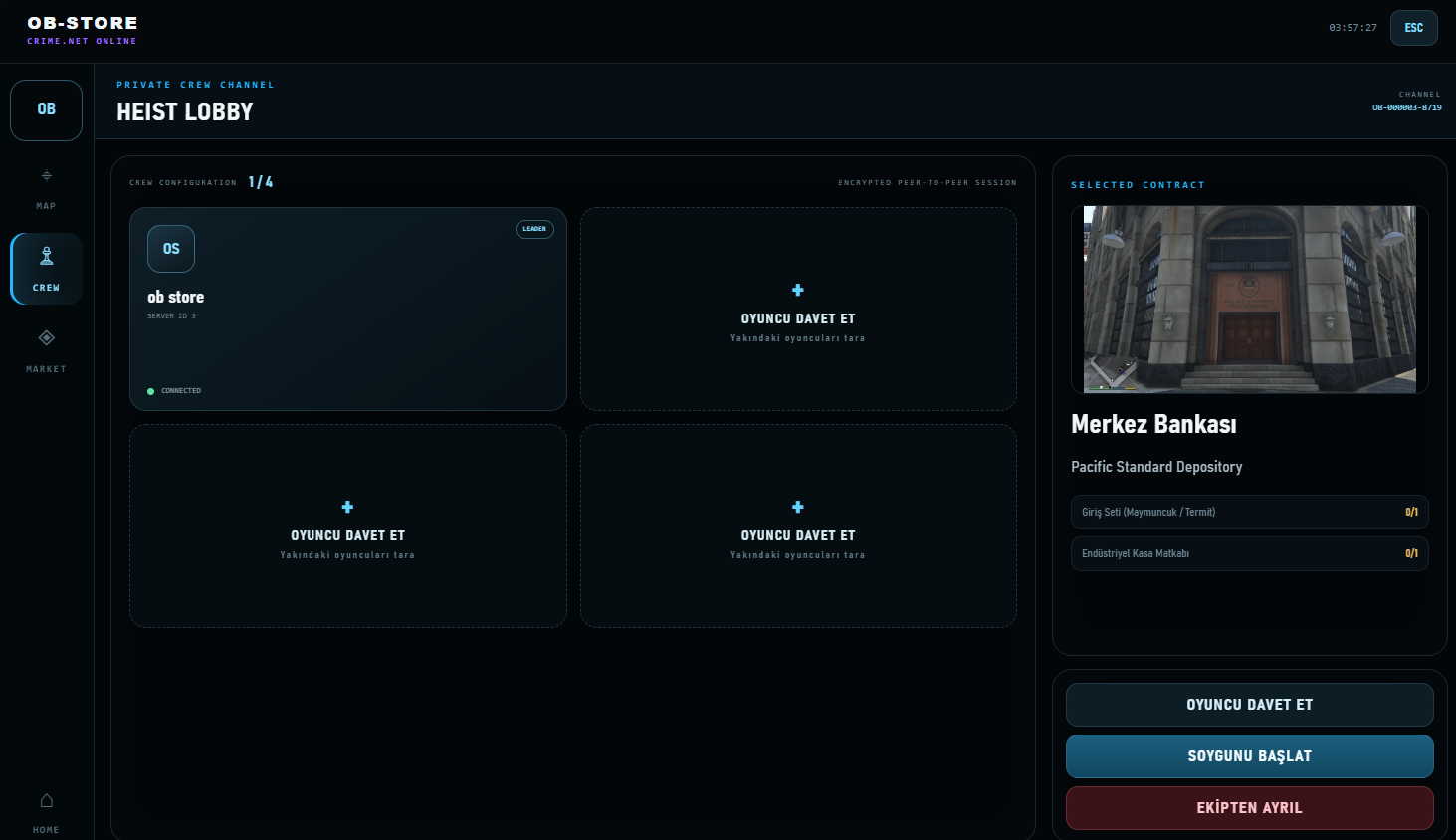 OB-Crime | Advanced Crime Missions & Black Market
