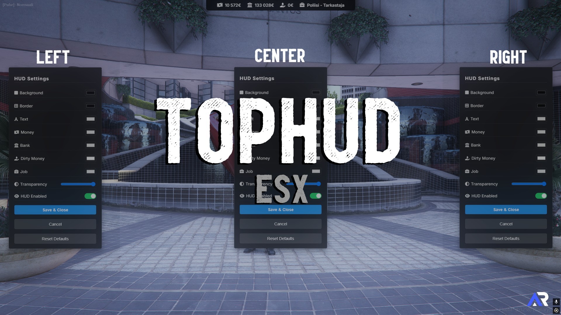 Tophud [ ESX ]