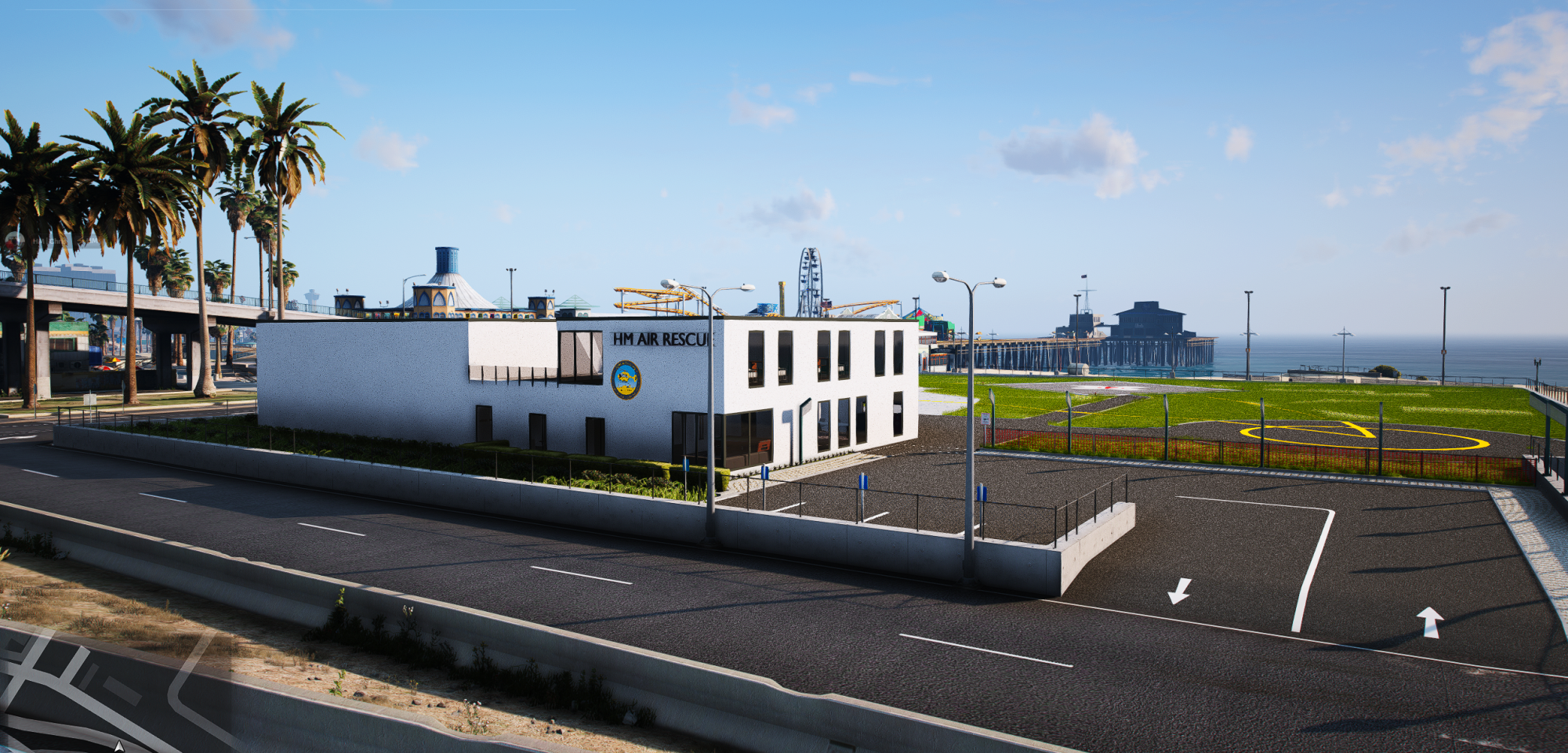 HM Air Rescue Station - Pier