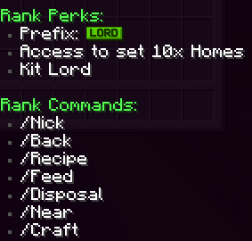 LORD Rank