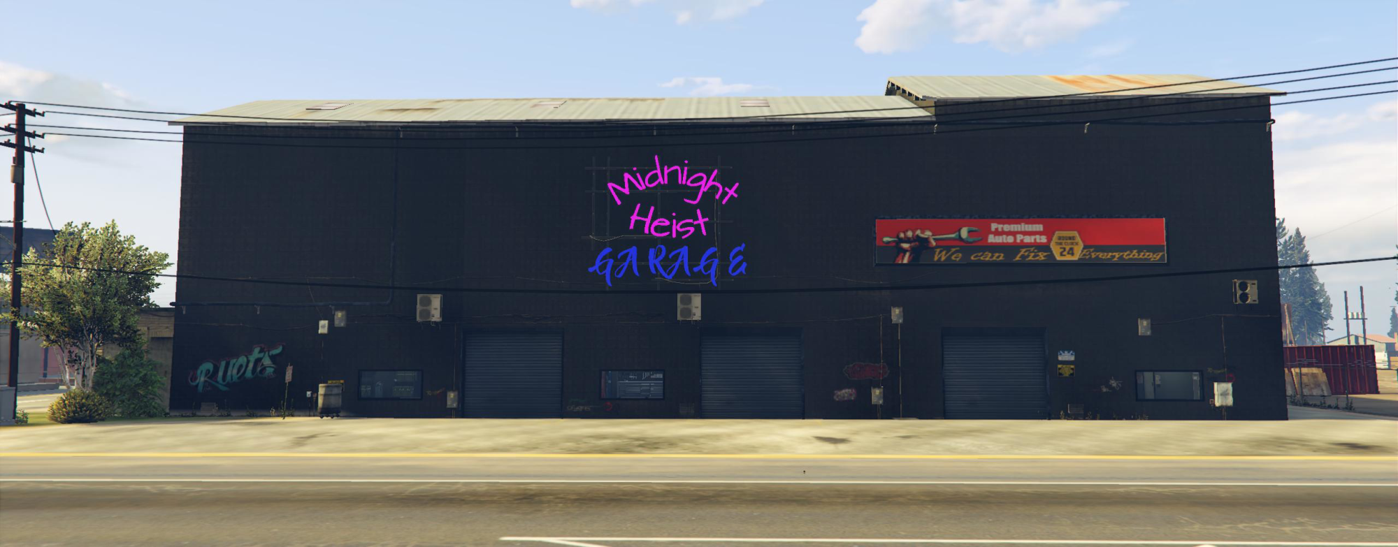 Midnight Heist Garage – Own Your Premium Mechanic Shop (SOLD OUT)