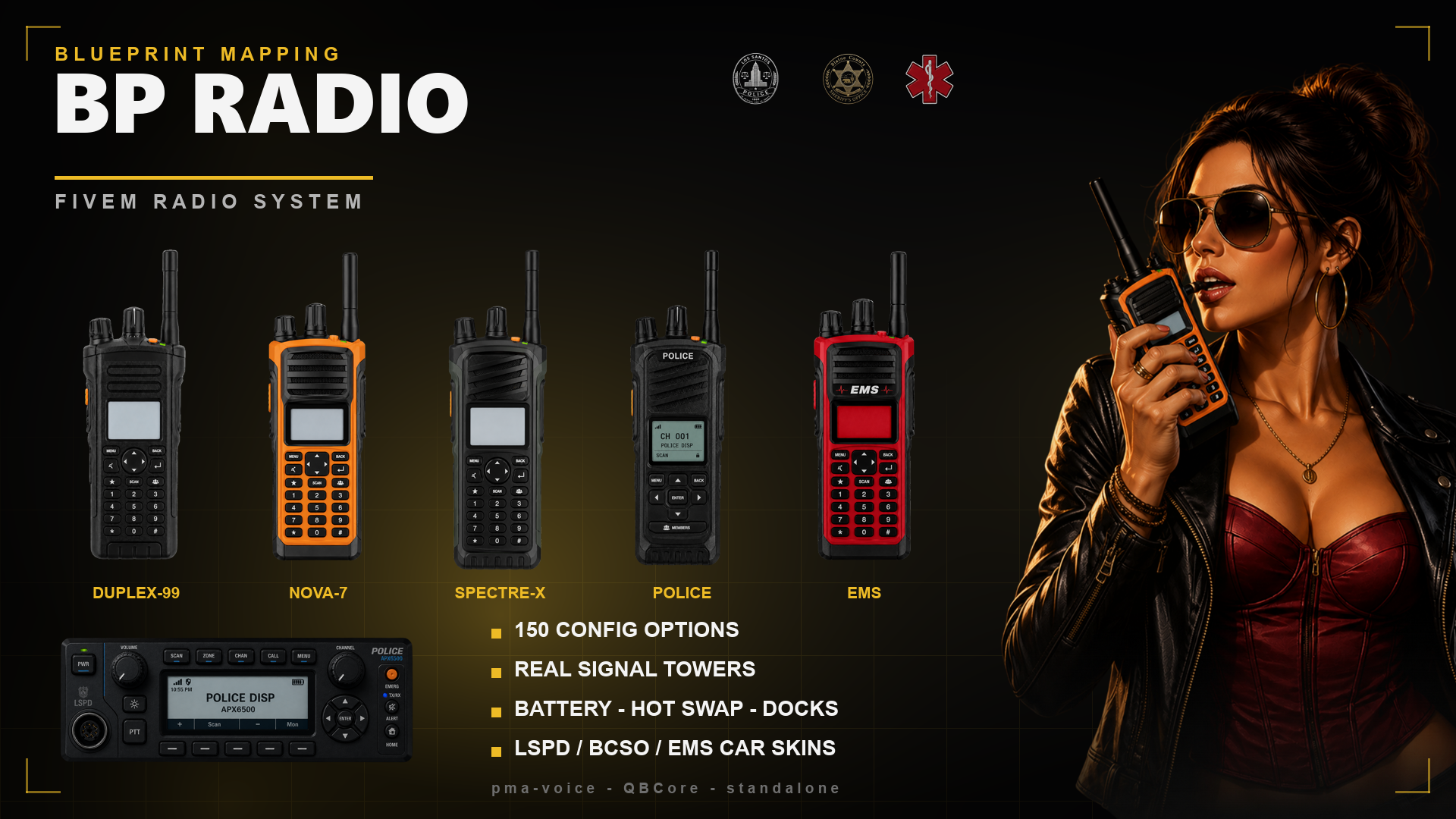 BP Radio — FiveM radio, done properly  OPENSOURCE