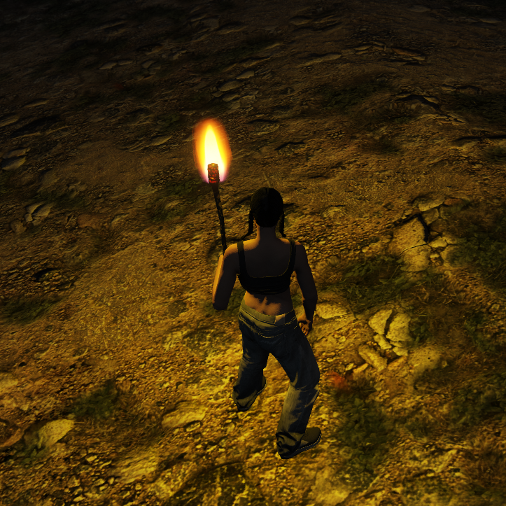Torch with fire V2