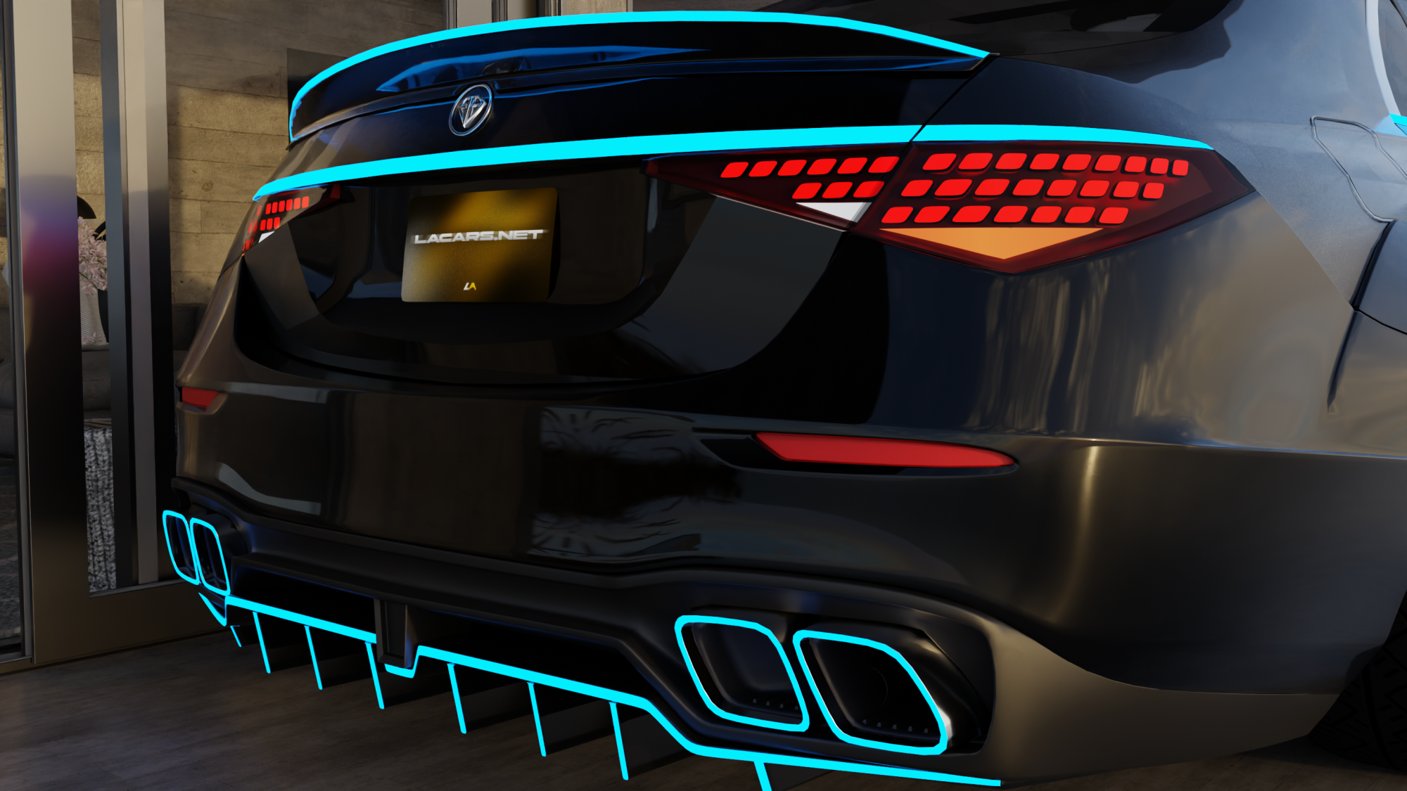 Benefactor Staatsman Animated Lights view 5