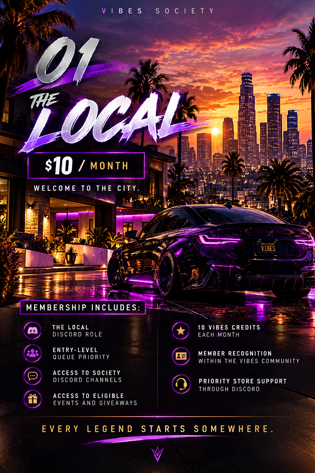 THE LOCAL - EVERY LEGEND STARTS SOMEWHERE.