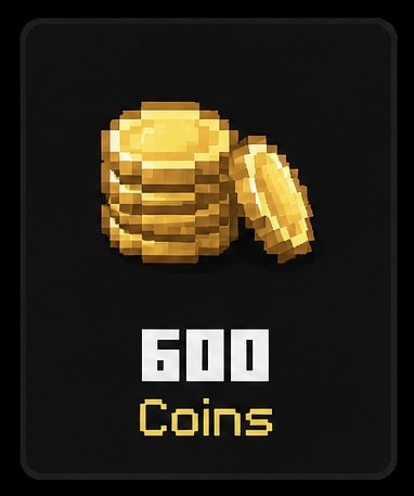 600 coins