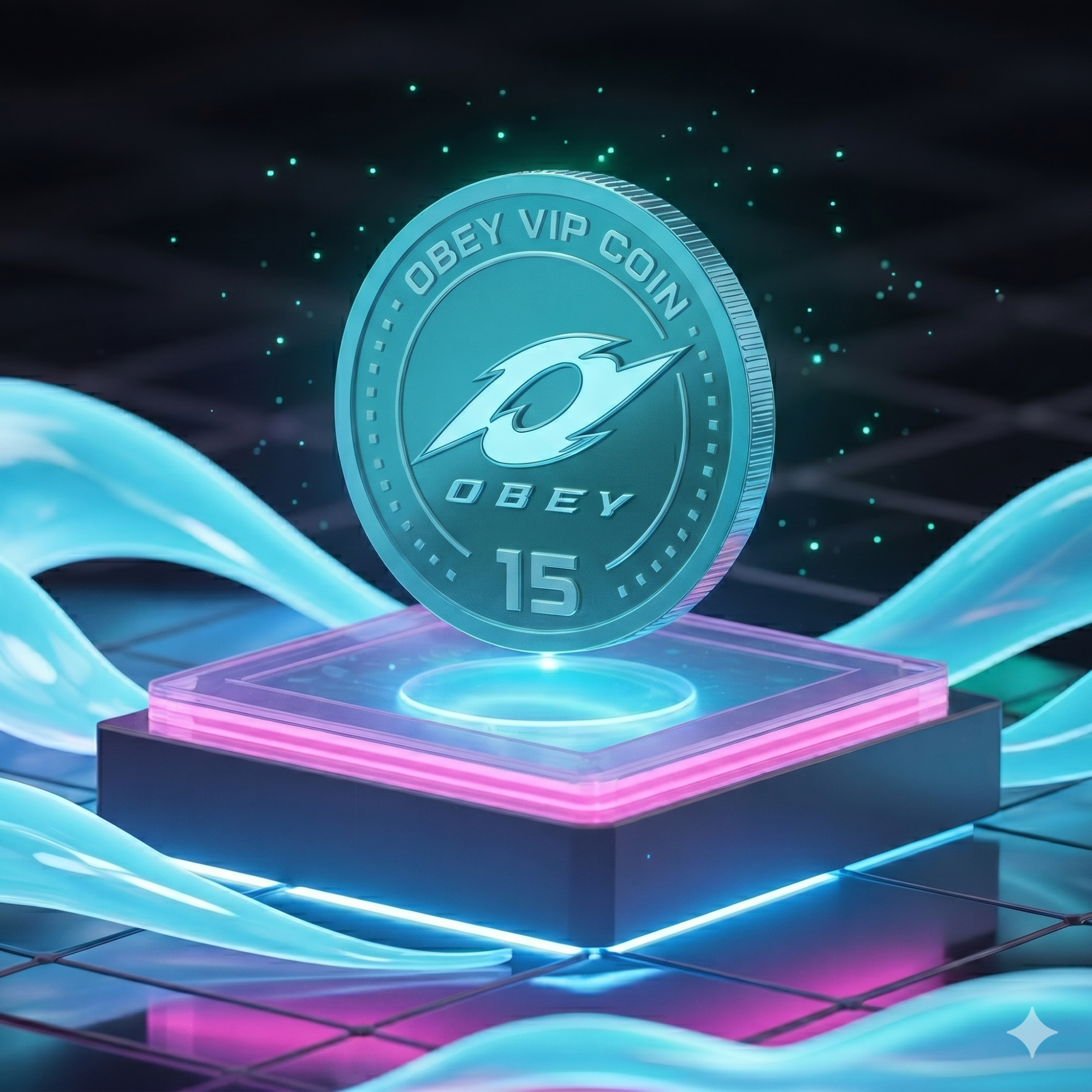 15 Obey VIP Coins