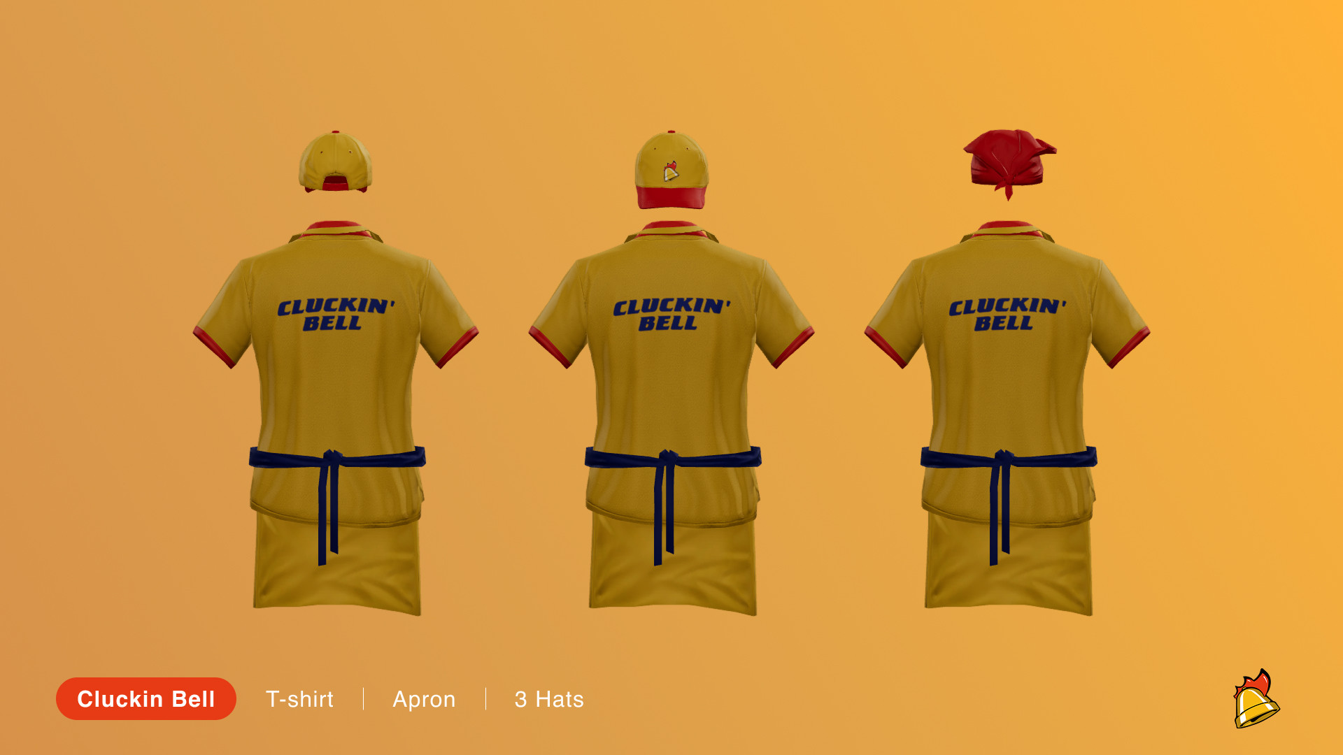 Cluckin Bell Uniform