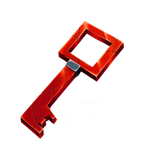 7x Lava Keys