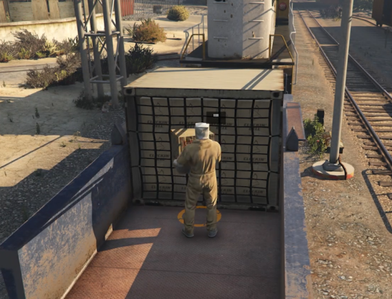 Train Cargo Loading Job