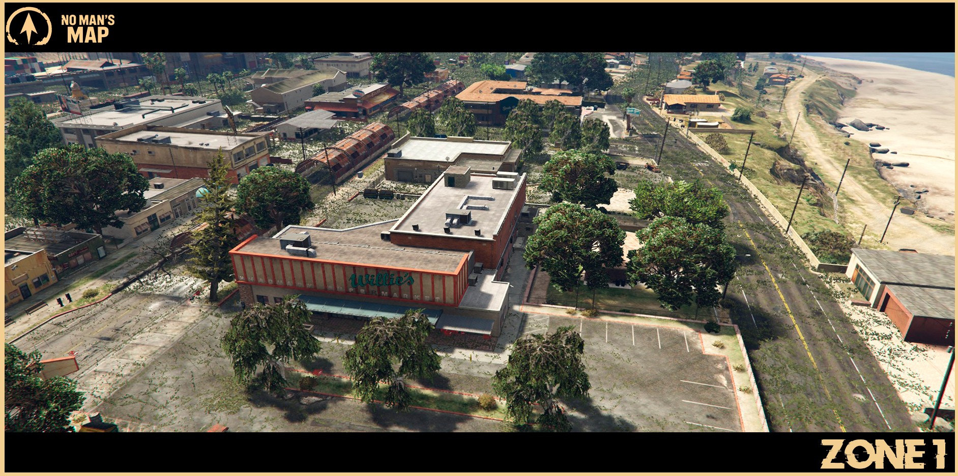 No Man’s Map | GTA V & FiveM Survival Maps