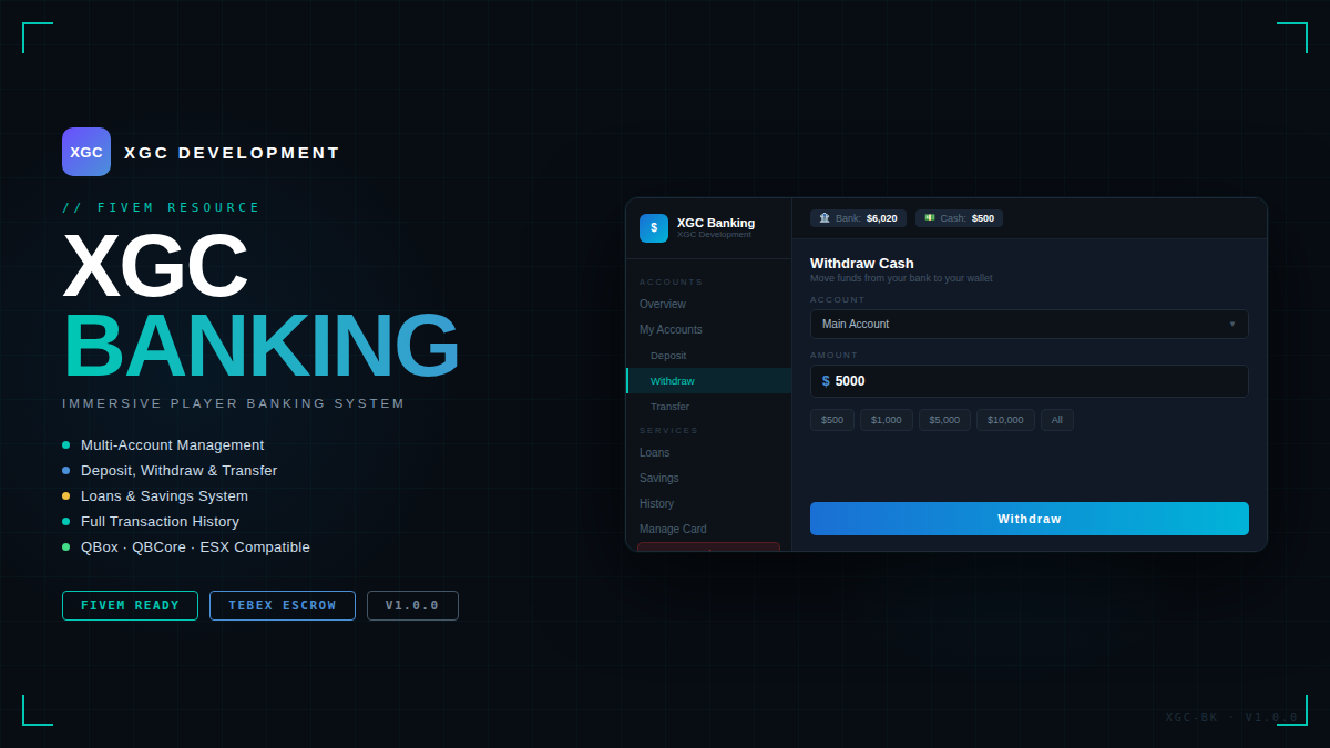 XGC BankingV1