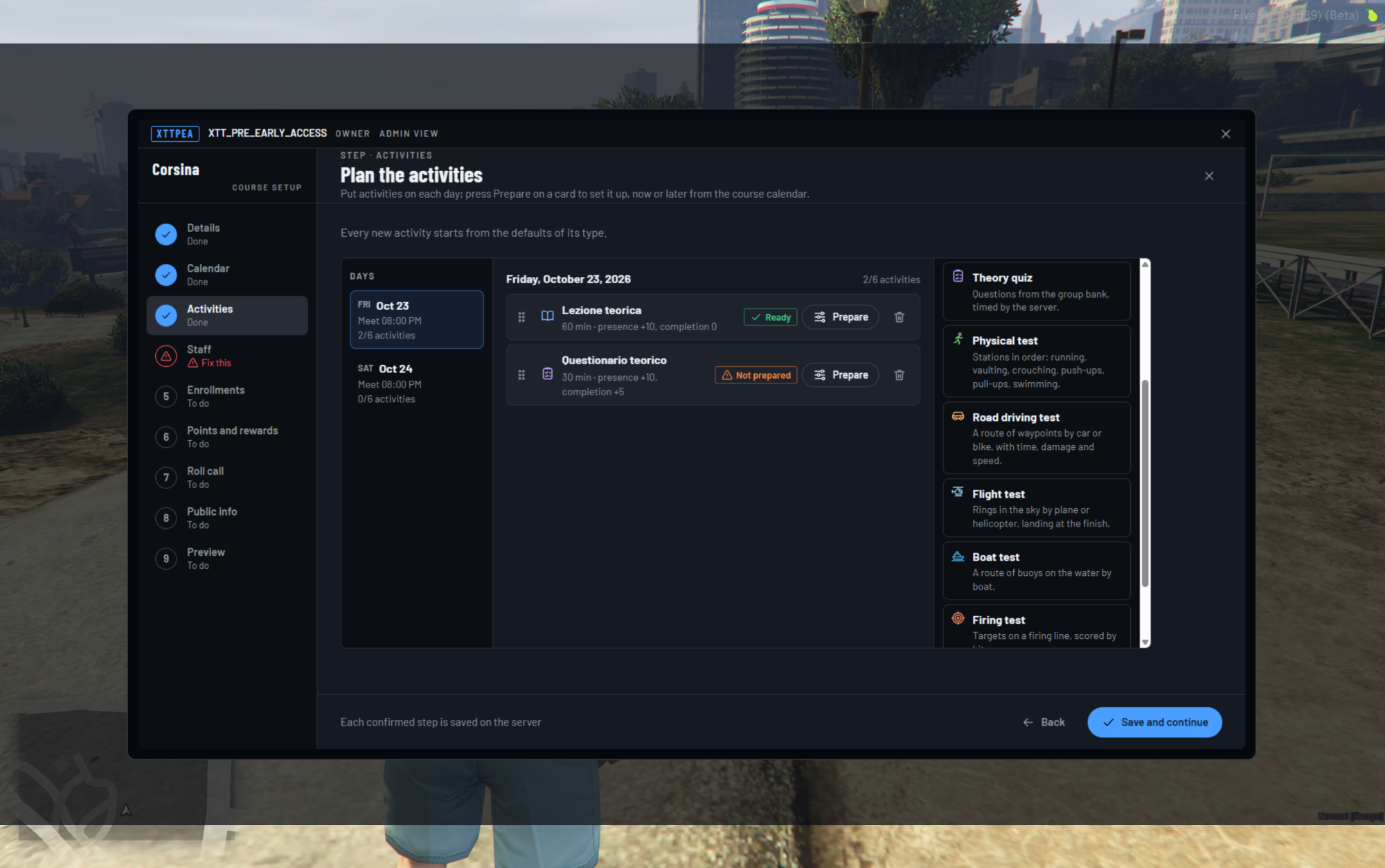 XTrainingSystem | FiveM Police Academy & Training Script