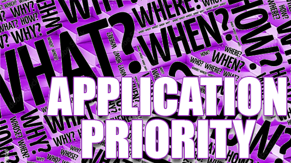 Application Priority
