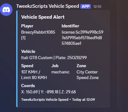Vehicle Speed Control (standalone)